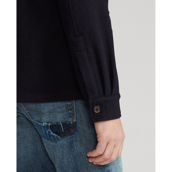 Navy Wool Utility Sport Coat Polo Ralph Lauren 6