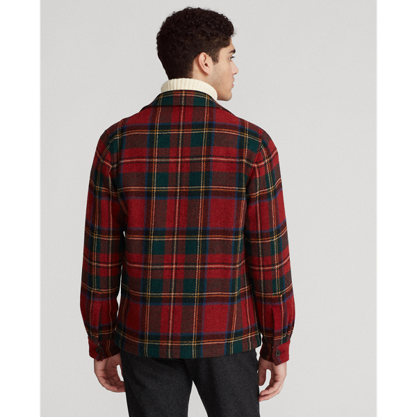 Red Tartan Tartan Wool Tweed Sport Coat Polo Ralph Lauren 5