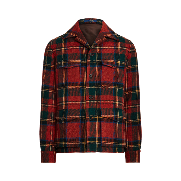 Tartan Wool Tweed Sport Coat Polo Ralph Lauren 1