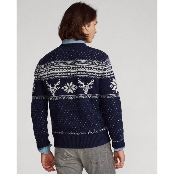 Multi Snowflake Wool-Cashmere Jumper Polo Ralph Lauren 5