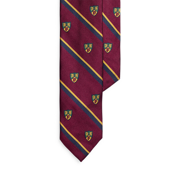 Silk Narrow Club Tie