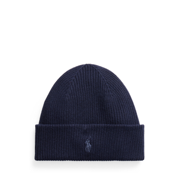 Rippenstrickm&uuml;tze aus Wolle Polo Ralph Lauren in 1