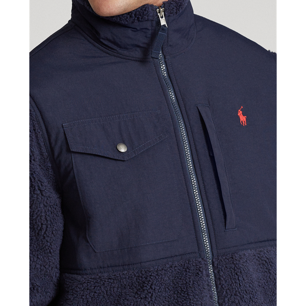 Cruise Navy Hybrid Fleece Jacket Polo Ralph Lauren 6