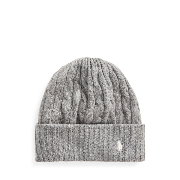 Berretto lana e cashmere a trecce