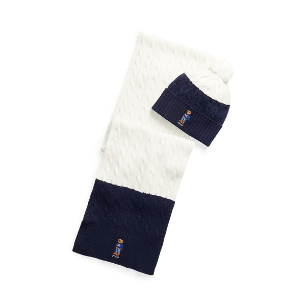Set sciarpa e cappellino Polo Bear