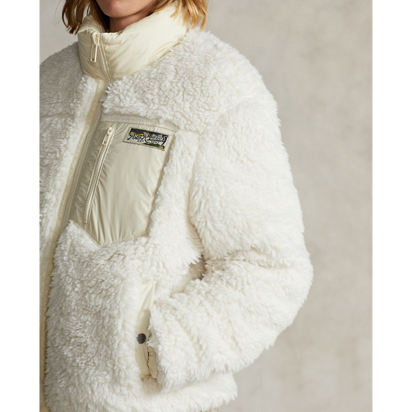 Doudoune r&eacute;versible Polo Ralph Lauren en Cr&egrave;me Andover/Clubhouse C 6