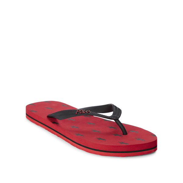 Polo Black/RL2000 Red Hewie II Flip-Flop Polo Ralph Lauren 2