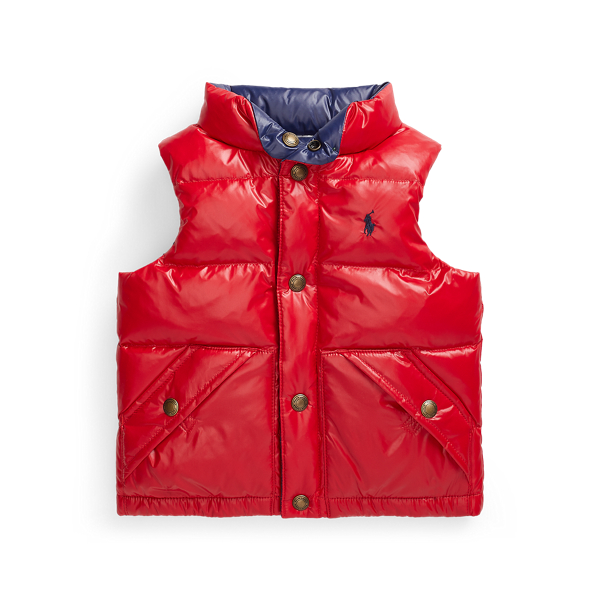 Reversible Down Gilet Baby Boy 1