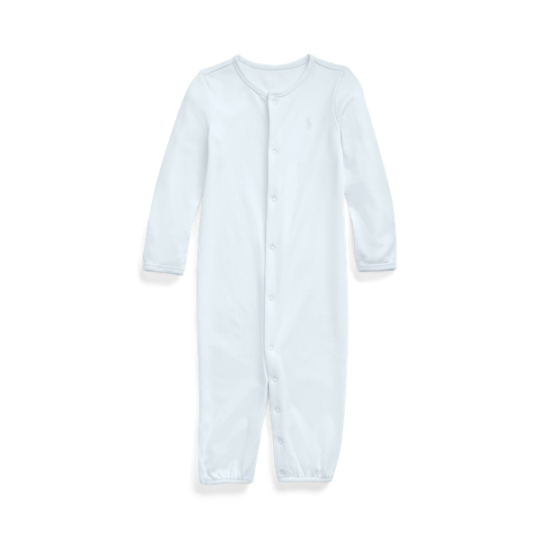 Convertible Gown Coverall Baby Boy em 1