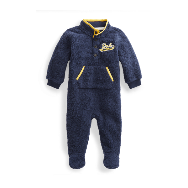 Grenouill&egrave;re en molleton Baby Boy en 1