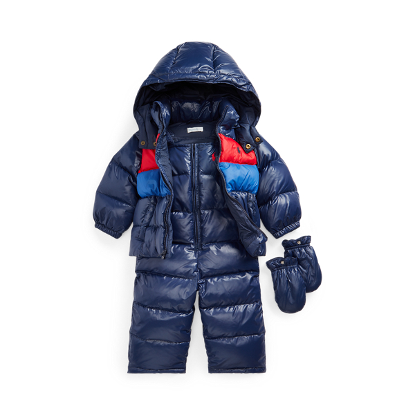 Down Jacket Snowsuit for Baby Boy Ralph Lauren UK