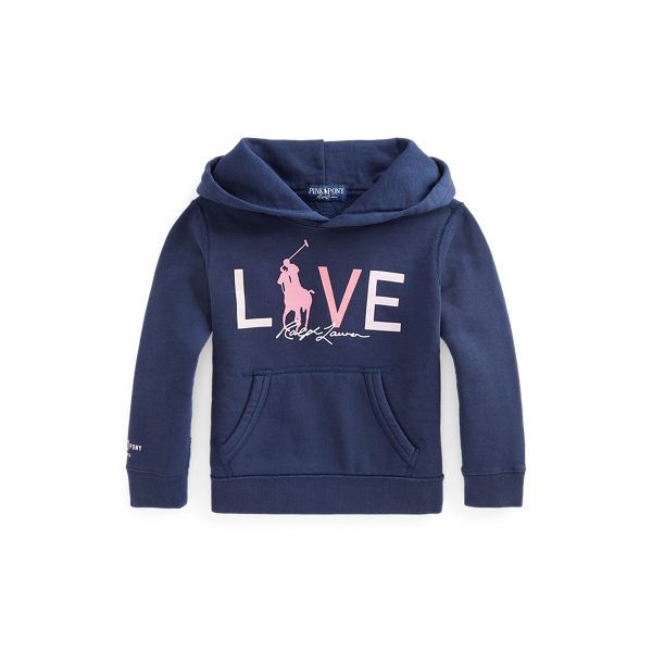 Pink Pony Fleece Graphic Hoodie for Boys Ralph Lauren GP