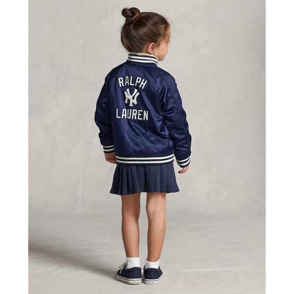 Aviator Navy/White Polo Ralph Lauren Yankees Jacket Boys 2-7/Girls 2-6x 5
