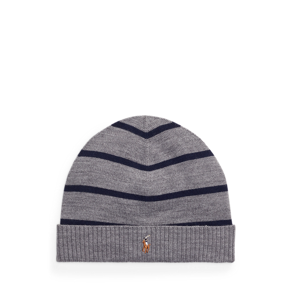 Striped Merino Wool Hat Boys 1.5-6 Years 1