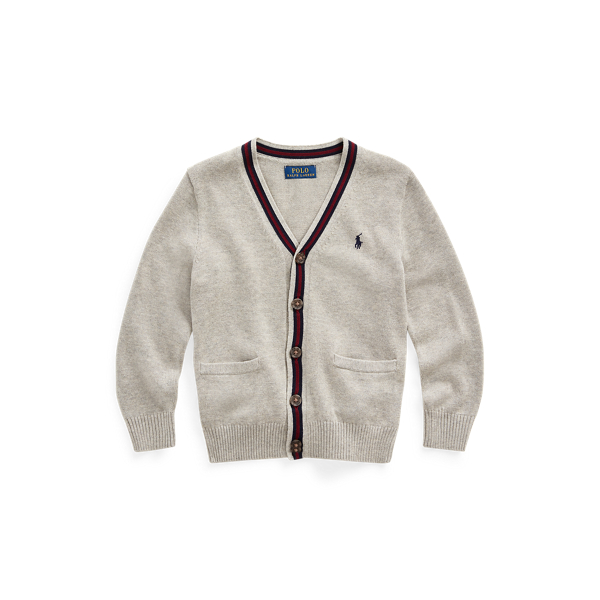 Cardigan col en&nbsp;V en coton BOYS 1.5-6 YEARS en 1