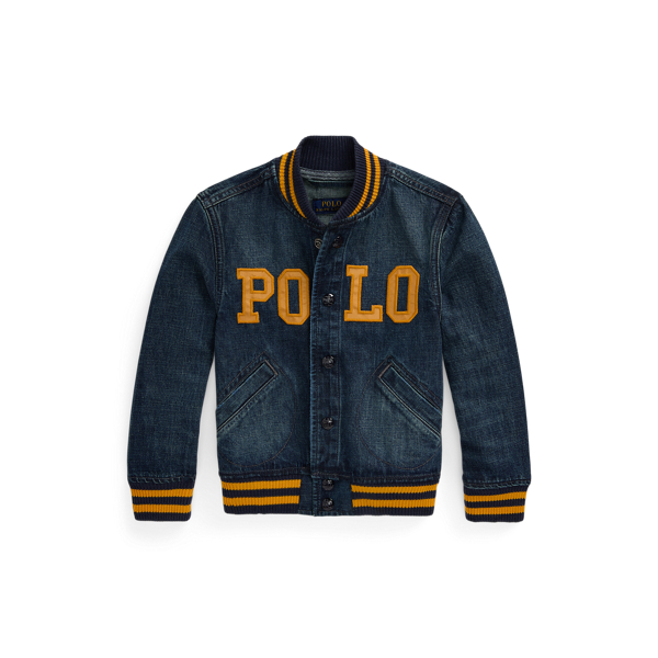 Baseball jean jacket sale