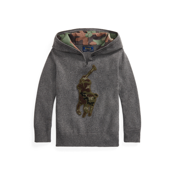 Big Pony Cotton Hooded Sweater Boys 1.5-6 Years in 1