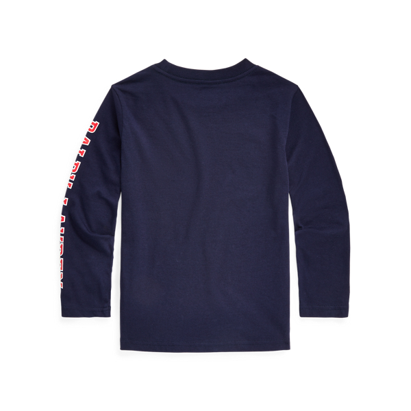Cruise Navy Logo Cotton Long-Sleeve Tee Boys 1.5-6 Years 2