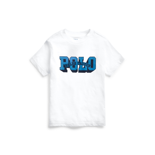 Camiseta de punto jersey con logotipo Boys 1.5-6 Years en 1
