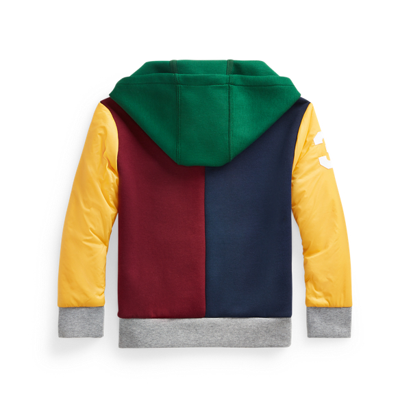 Cruise Navy Colour-Blocked Hybrid Hoodie Boys 1.5-6 Years 2