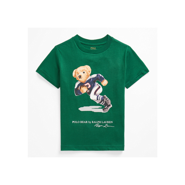 Polo Bear Cotton Jersey Tee