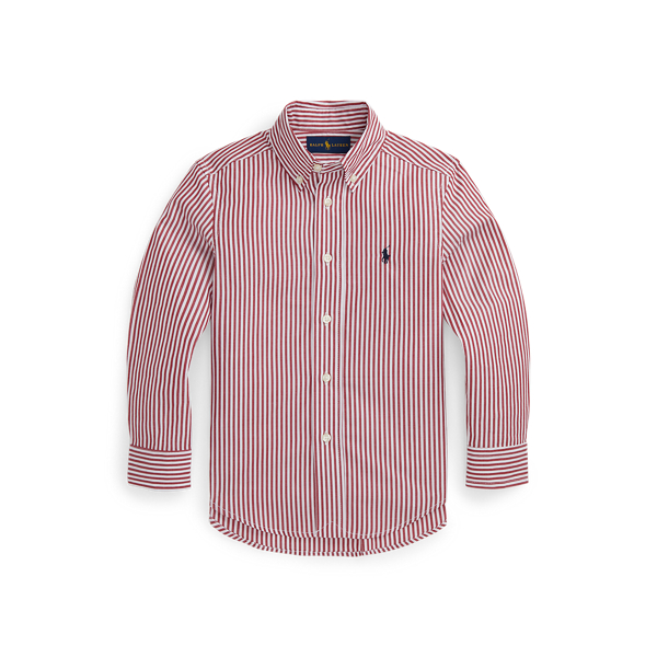 Striped Cotton Poplin Shirt Boys 1.5-6 Years 1