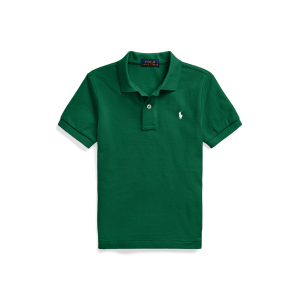 Cotton Mesh Polo Shirt