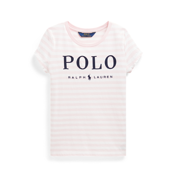Katoenen T-shirt met Polo-logo