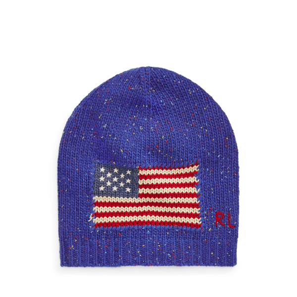 Flag Wool-Blend Hat Girls 1.5-6.5 Years 1