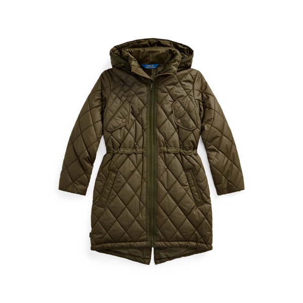 Water-Resistant Barn Coat Girls 7-14 Years 1