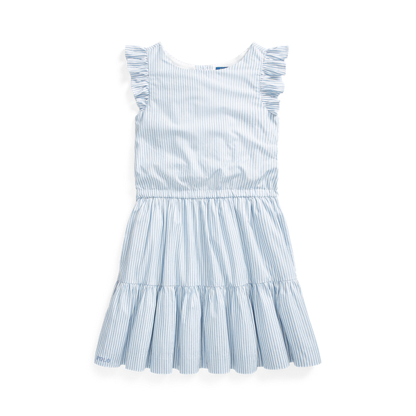 Robe &agrave; volants en coton ray&eacute; Girls 7-14 Years en 1