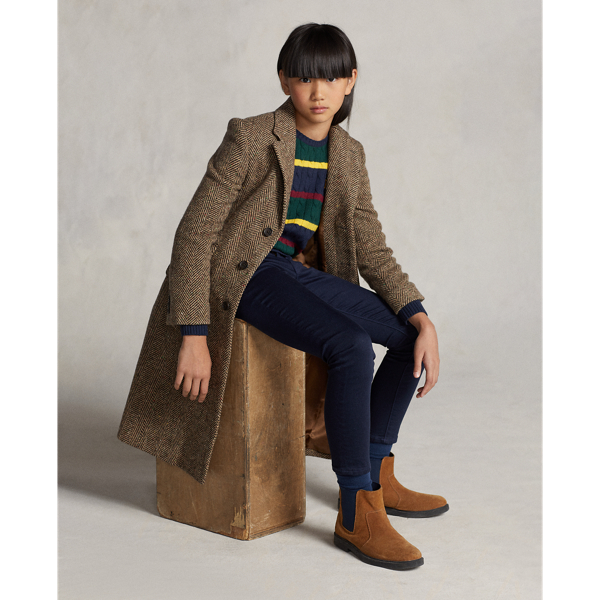Herringbone Chesterfield Coat