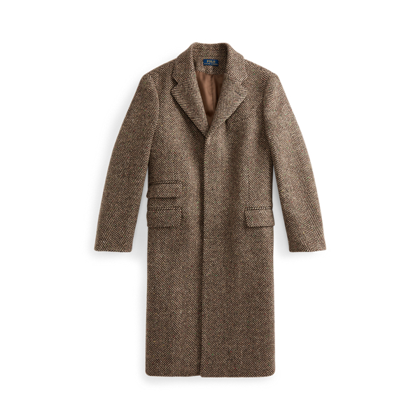 Herringbone Chesterfield Coat Girls 7-14 Years 1