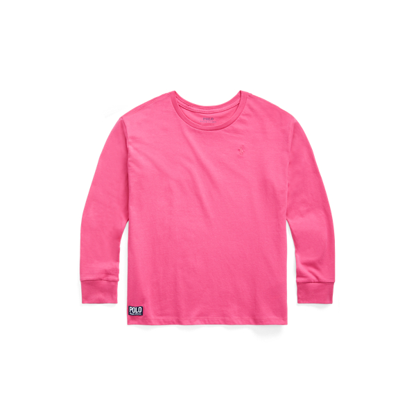 Cotton Jersey Graphic Tee Girls 7-14 Years em 1