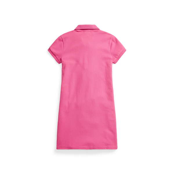 College Pink Polo Bear Mesh Polo Dress Girls 7-16 2