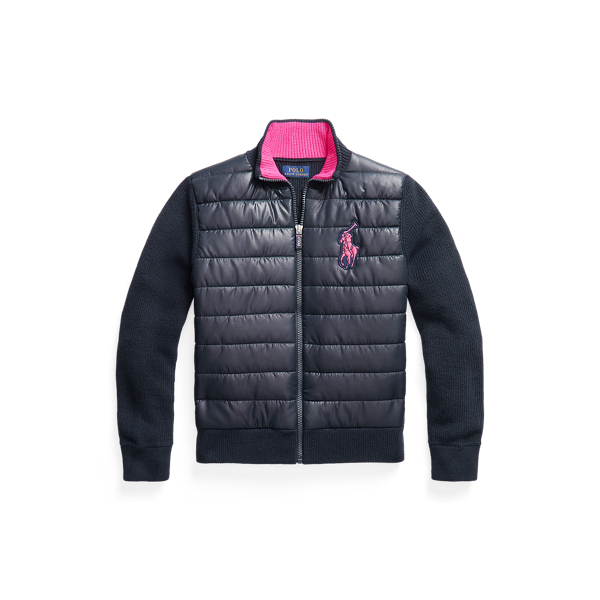 Hybrid Full-Zip Sweater GIRLS 7-14 YEARS in 1