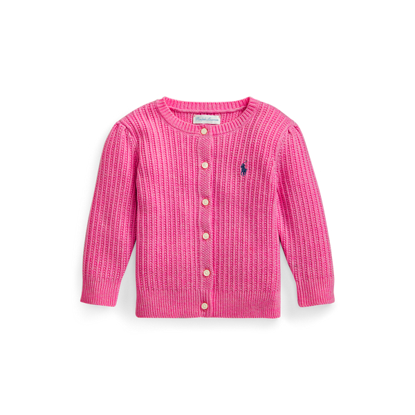 Combed Cotton Cardigan Baby Girl 1
