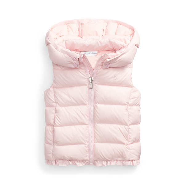 Water-Repellent Hooded Gilet