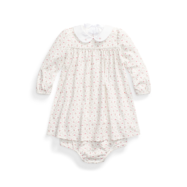 Floral Dress & Bloomer Baby Girl em 1