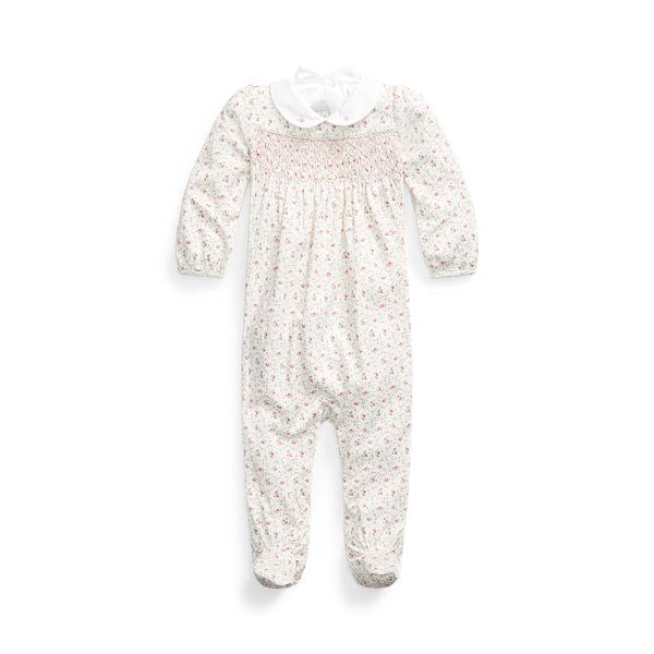 Tutina floreale con piedini Baby Girl in 1