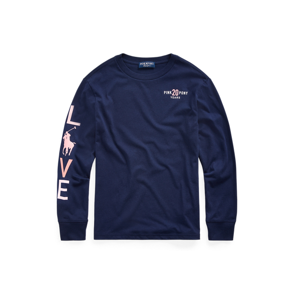 Camiseta de manga larga con Pink Pony Boys 6-14 Years en 1