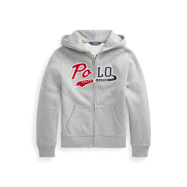 Logo Fleece Full-Zip Hoodie Boys 6-14 Years 1