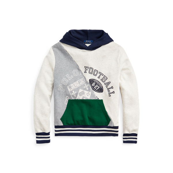 Cotton Terry Graphic Hoodie Boys 6-14 Years 1