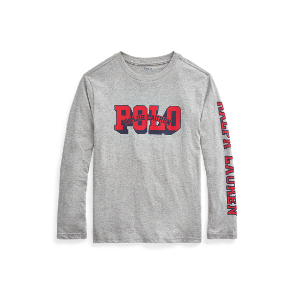 Lang&auml;rmliges T-Shirt mit Logo