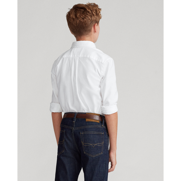 White Performance Oxford Shirt Boys 8-20 5