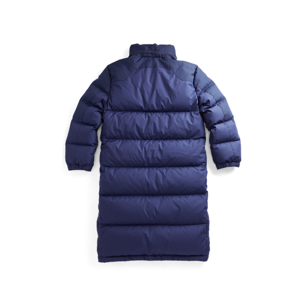 Cruise Navy Water-Resistant Down Coat Boys 8-20 8