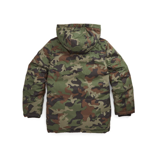 Surplus Camo Faux-Fur-Trim Down Parka Boys 8-20 8