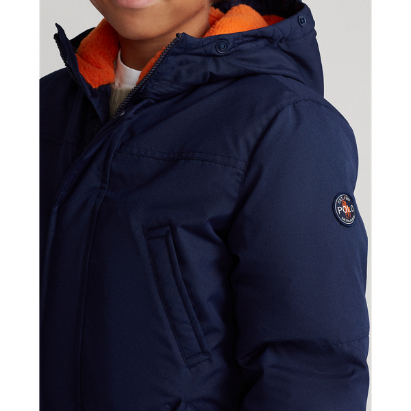 Cruise Navy Faux-Fur-Trim Down Parka Boys 8-20 6