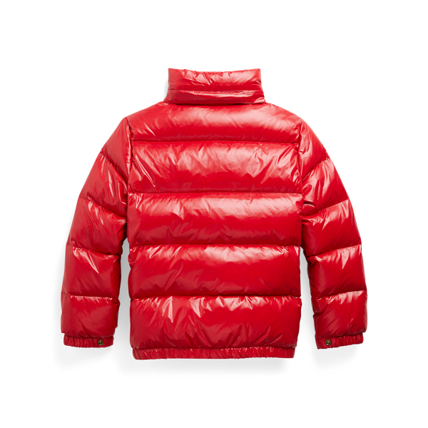RL 2000 Red Water-Repellent Down Jacket Boys 8-20 3