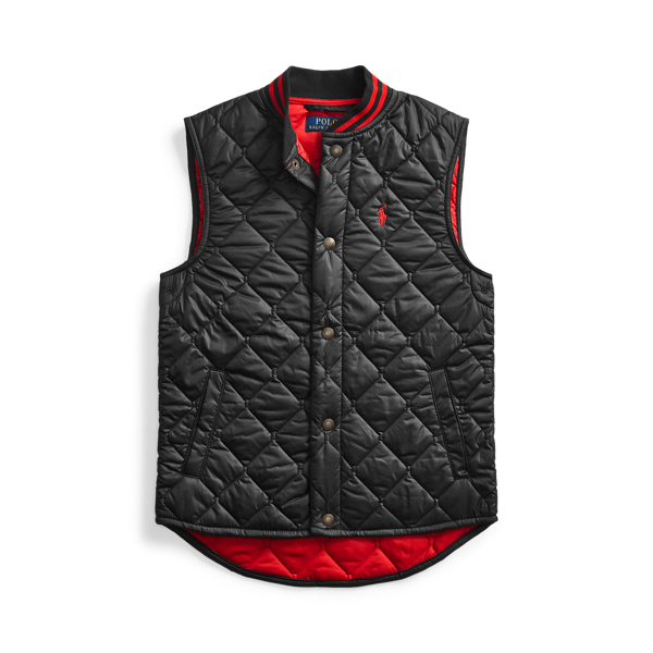 Water-Resistant Quilted Gilet Boys 6-14 Years 1